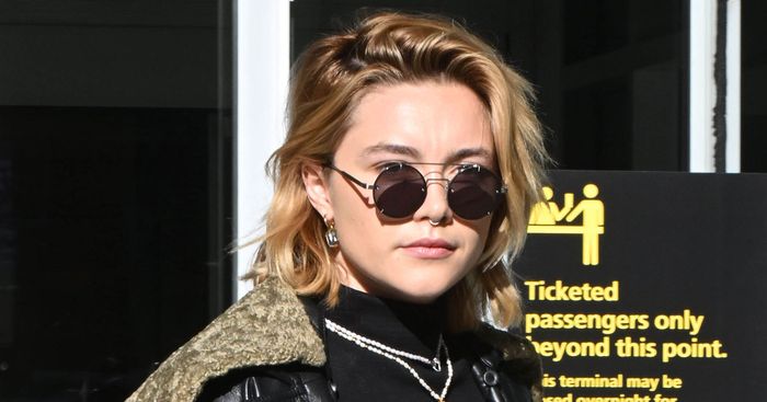 Florence Pugh Wore 5 Inch Launch Platform To The Airport