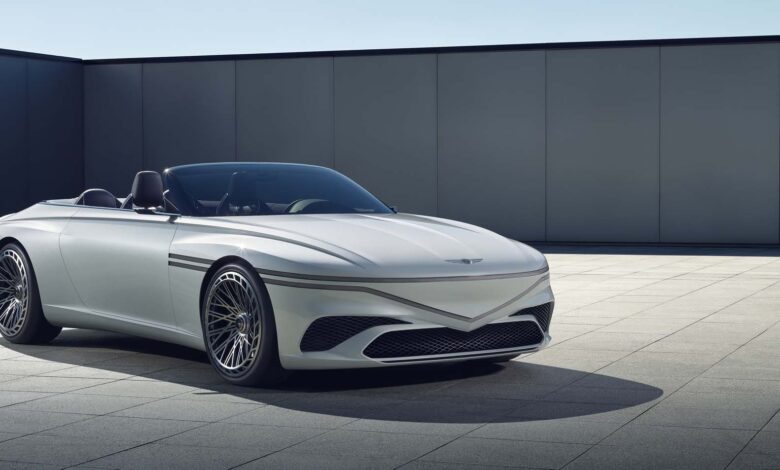 Genesis mulls electric convertible with X Convertible Concept