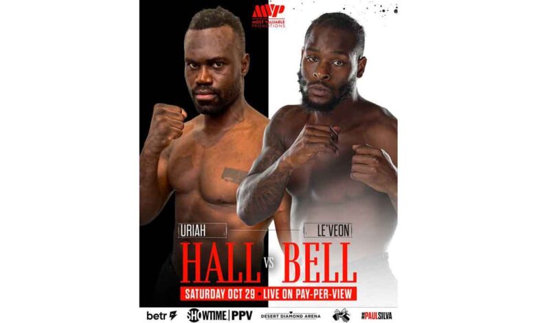 Uriah Hall vs LeVeon Bell full fight video poster 2022-10-29