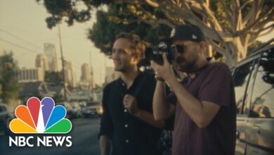 NBC shoots an entire segment on film for the first time in 40 years