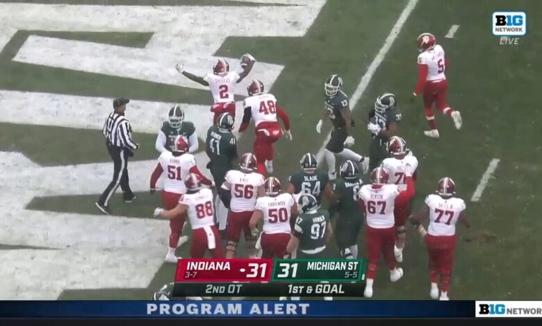 Indiana secures the victory after an intense double overtime battle against Michigan State