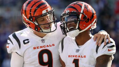 Joe Burrow hopes Ja'Marr Chase will compete after Bengals WR . practice sessions