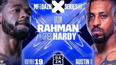 Hasim Rahman Jr vs Greg Hardy full fight video poster 2022-11-19