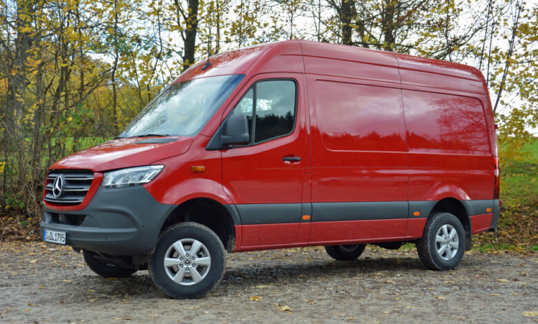 Mercedes-Benz Sprinter 2023 First Drive Review: From 4WD to AWD