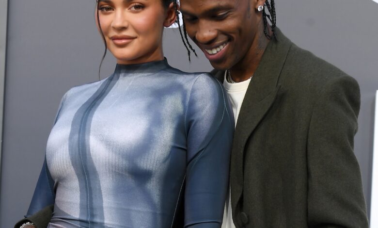 Kylie Jenner shares a glimpse of her baby boy and Travis Scott