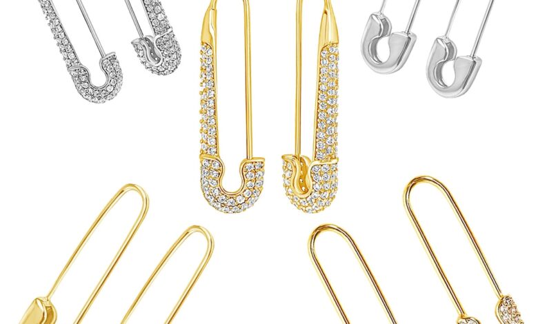 This $15 Safety Pin Earring has over 1,600 five-star Amazon reviews