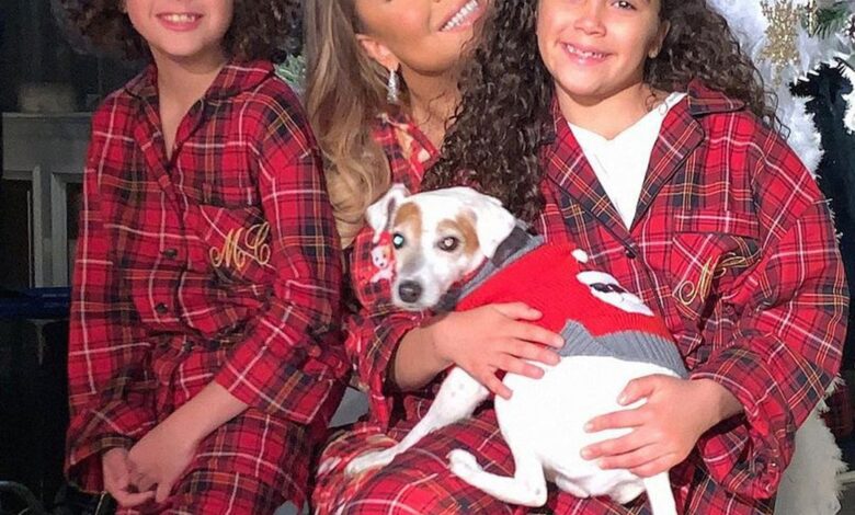 How Mariah Carey Celebrated Christmas With Her Twins Moroccan & Monroe
