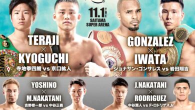 Kenshiro Teraji vs Hiroto Kyoguchi full fight video poster 2022-11-01