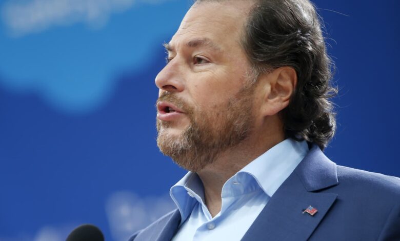 We're sticking with Salesforce and Benioff despite the smoke