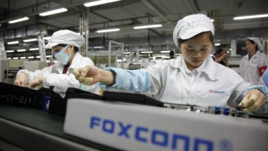 Taiwan fines Foxconn for illegal investment in China