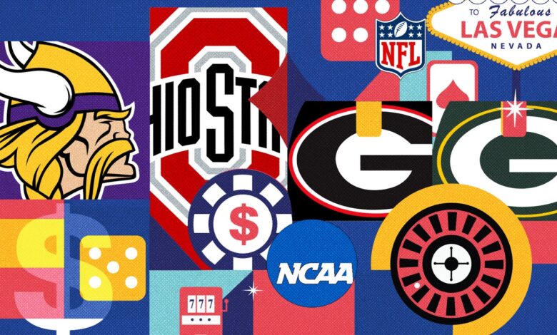 How bettors are playing Vikings-Packers, TCU-Michigan, Ohio State-Georgia