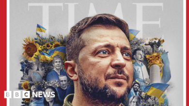 Volodymyr Zelensky is Time Magazine's Person of the Year 2022