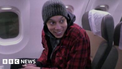 Brittney Griner arrives in the US after a prisoner exchange with Russia