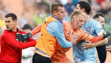 A-League: Melbourne City-Melbourne Victory match canceled after fan injured player