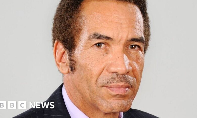 Ian Khama: Botswana issues arrest warrant for former president