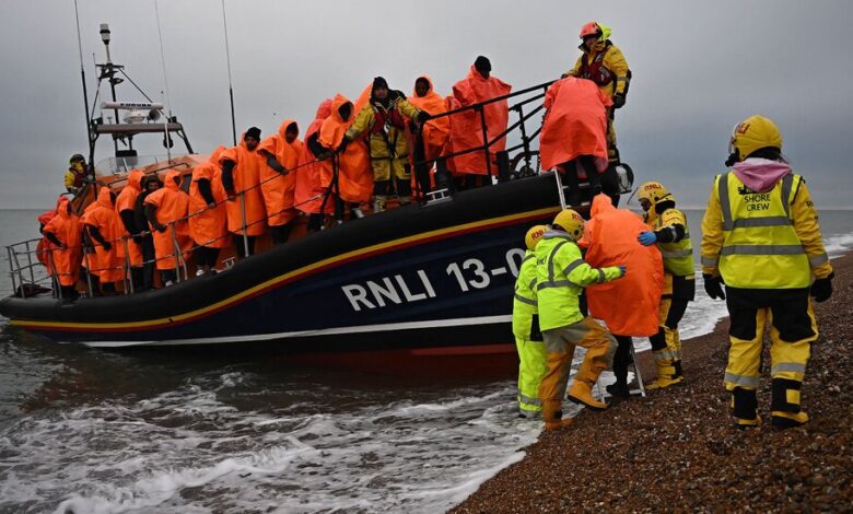 Migration boat capsized in English Channel