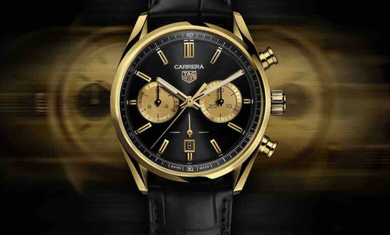 TAG Heuer Launches Classic Gold Carrera