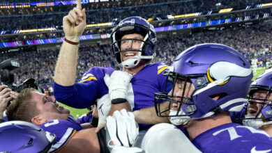 Vikings beat Colts for biggest comeback in NFL history