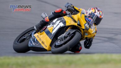 Cam Swain the winner in Supersport 300 Race Two - Image RbMotoLens