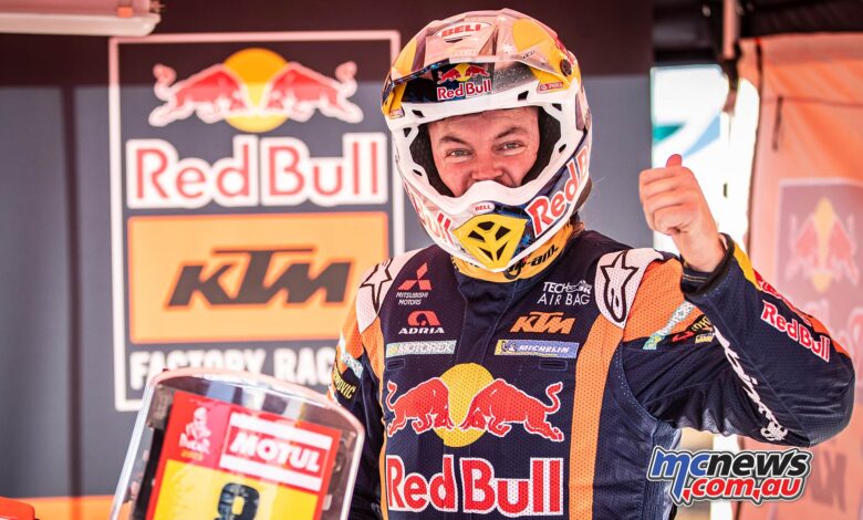 All systems are for Toby Price and Daniel Sanders at Dakar