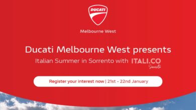 Ducati Melbourne West enters test drive day with more Italian flavor!