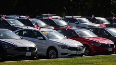Wholesale used car prices have fallen by 15.6% this year