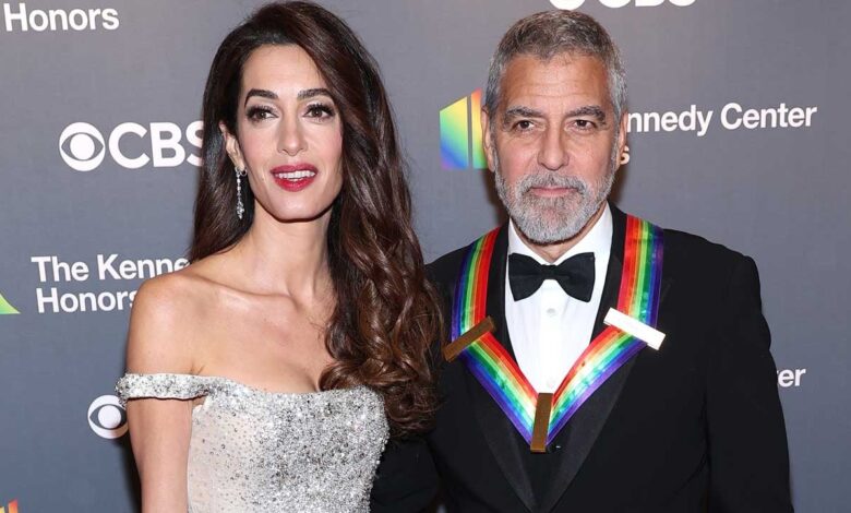 George Clooney teases wife Amal about giving their kids a 'dirty' sense of humor (Exclusive)