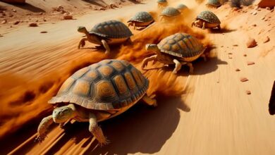 Turtles must go north to survive - Is it possible?