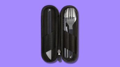 Cliffset portable silverware with built-in dishwasher