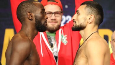 Terence Crawford, David Avanesyan gain weight for Saturday's game