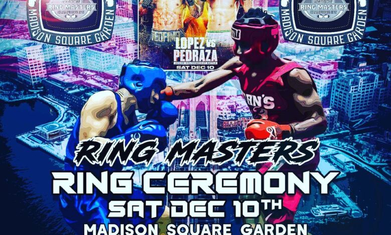 "Ring Masters" will take place on Saturday at Madison Square Garden