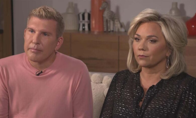 Todd and Julie Chrisley say they are living each day as if it were their 'last' amid sentencing