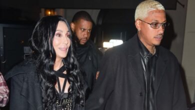 Did Cher's boyfriend Alexander 'AE' Edwards propose at Christmas?  -- See the giant diamond ring!
