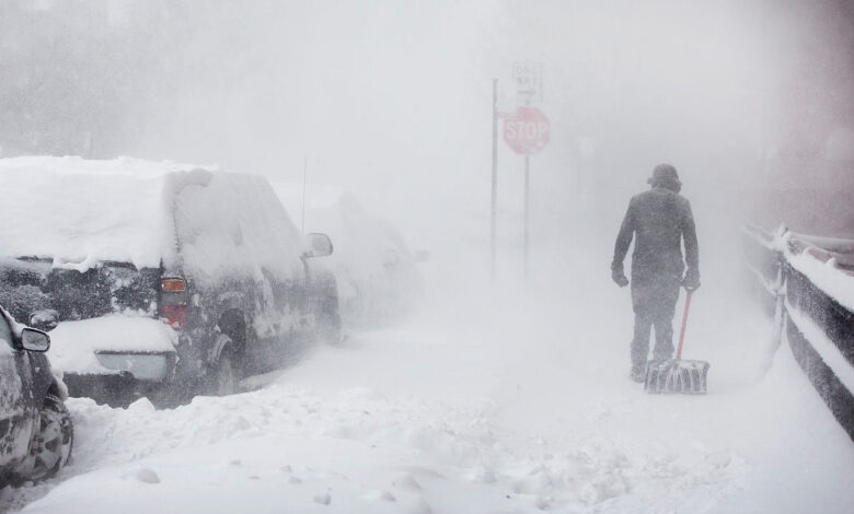 Iowa sports reporter goes viral after covering the blizzard live: