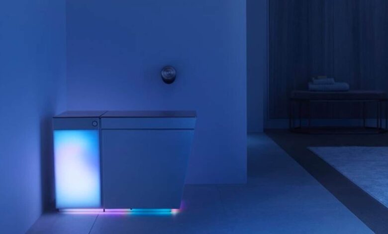 This smart toilet has LED lights and Alexa inside but the price is shocking