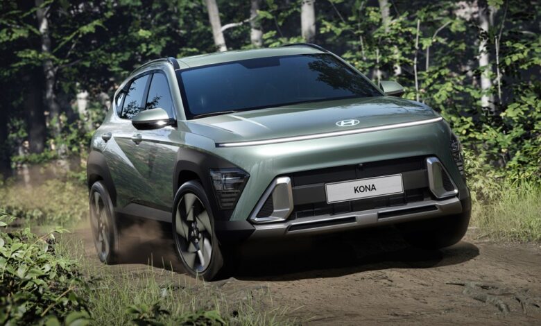Hyundai Kona 2024 revealed - bigger, more aggressive and with hybrid