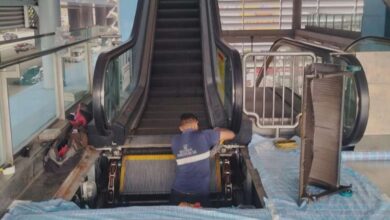 MRT escalator repairs 1