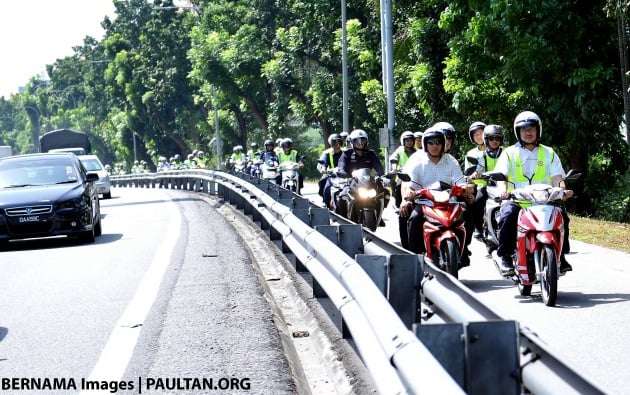 Malaysia's Ministry of Transport proposes separate motorcycle lanes on state and federal roads