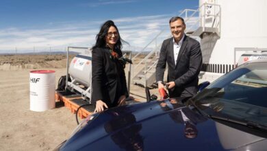 Opening of Porsche Synthetic E-Fuel HIF plant in Chile