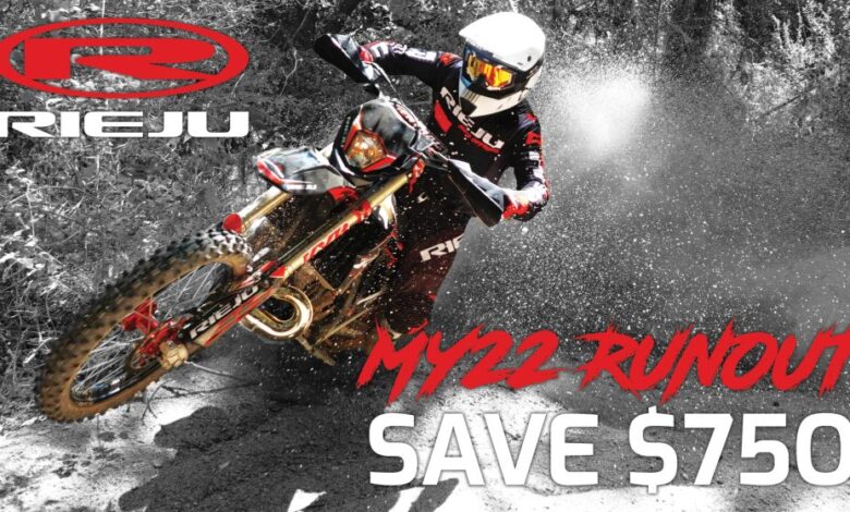 Rieju sale is about to end!🔥