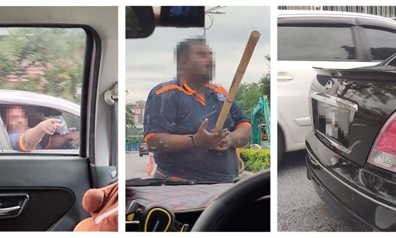 Street bullying in Petaling Jaya captured on video - Bezza driver threatened with beating for honking