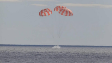 NASA's Orion spacecraft returns to Earth;  completion of the Artemis I . flight test mission