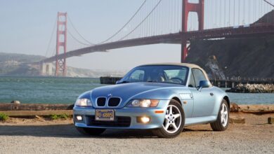 Who needs an SUV?  We drove a 1998 BMW Z3 along the Pacific coast