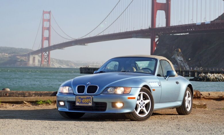 Who needs an SUV?  We drove a 1998 BMW Z3 along the Pacific coast