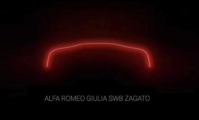 Preview of the Giulia-derived coupe designed by Alfa Romeo Zagato
