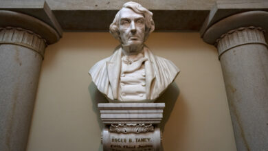 Congress votes to remove bust of former Justice Roger Taney from Capitol : NPR