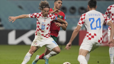 Croatia beat Morocco 2-1 to take third place at the World Cup : NPR
