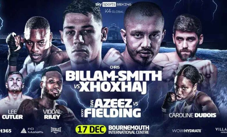 Chris Billam-Smith vs Armend Xhoxhaj full fight video poster 2022-12-17