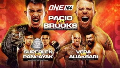 Jarred Brooks vs Joshua Pacio full fight video ONE 164 poster