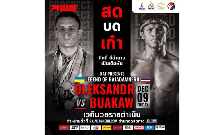 Buakaw Banchamek vs Oleksandr Yefimenko full fight video RWS poster